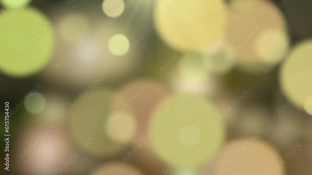 Poster abstract glow bokeh background. circles are slowly flying forward. seamless loop digital animation.