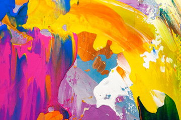 painted abstract background