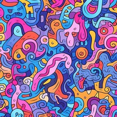 Obraz premium Funky Gradient Tribal Background Contemporary Cool Abstract Designs Vintage Silhouette Ornamental Background Presentation with Purple Backgrounds Soft Spot Star Striped Patterns