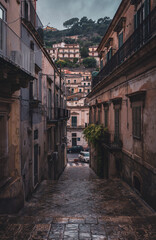 View of Modica, one of the most beautiful baroque cities in Sicily