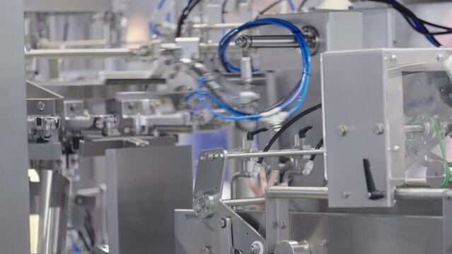 factory assembly line machine production