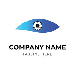 vector eyes logo design