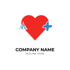 vector modern medical logo design
