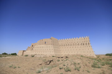 Kizil Kala Castle in Uzbekistan