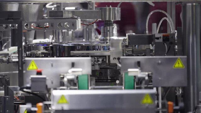 factory assembly line machine production