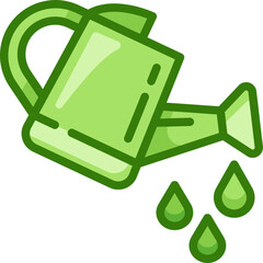 watering can two tone icon