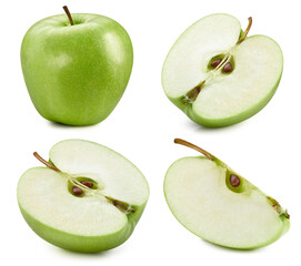 Apples isolated on white