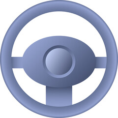 Steering wheel brochure element design. Automotive detail. Vector illustration with empty copy space for text. Editable shape for poster decoration. Creative and customizable frame