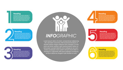 Infographic Business data visualization. timeline designed for abstract background template