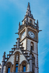 Fototapeta na wymiar One of the many beautiful churches in Ghent (Gent) in Belgium, Europe