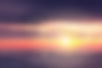 sunrise blur background