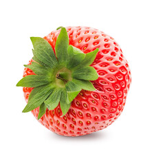 Strawberry isolated on white background - 615774466