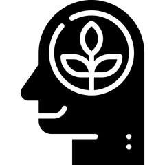 think green solid icon