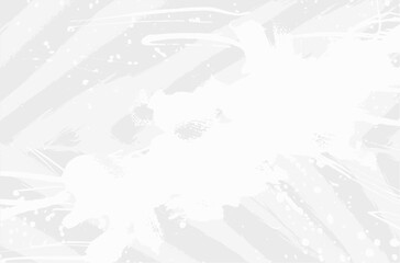 Light grey grunge background. A pattern of blots, splashes of paint. Vector abstract drawing
