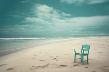 Fototapeta na wymiar Empty sea and beach background photography