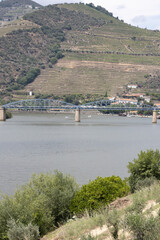 Vista do Vale do Douro em  Pinhão Portugal