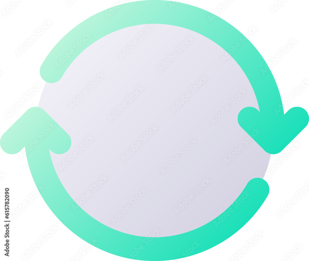 Poster system upgrade pixel perfect flat gradient two-color ui icon. download update files. innovation. sim