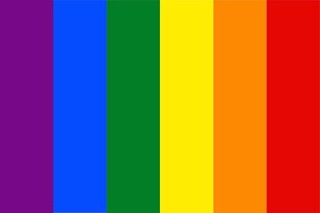 COLOR of Sign of LGBT. LGBT PATTERN.