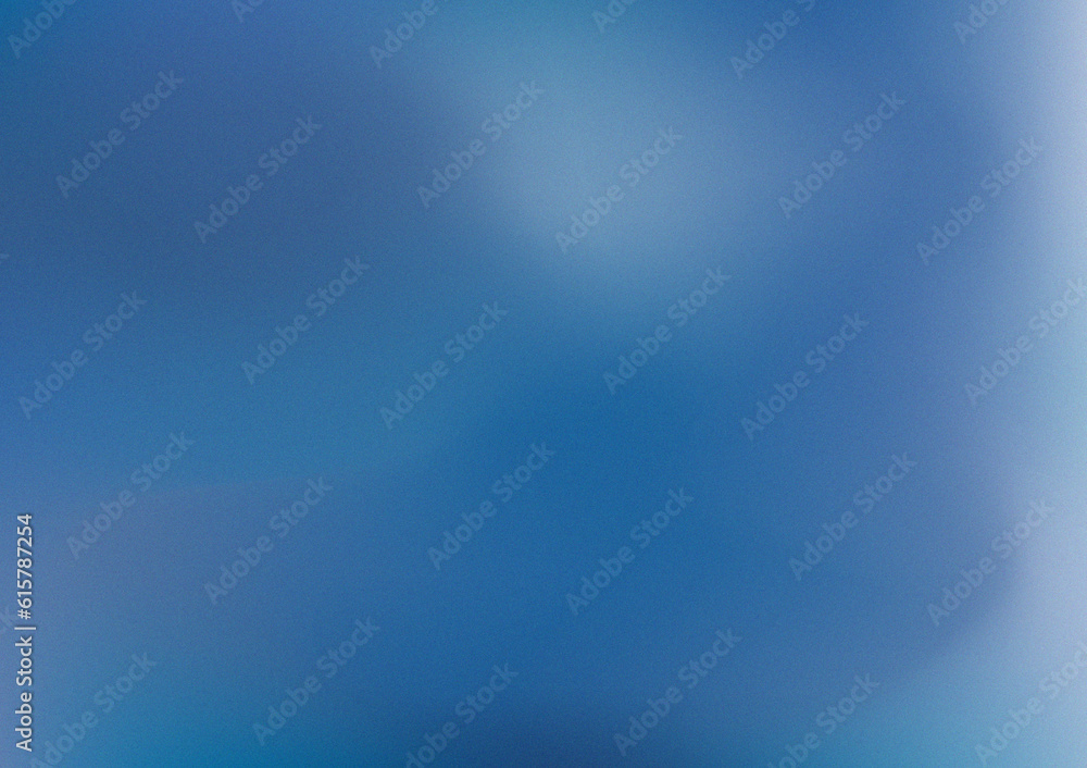 Poster blue background gradient grain effect background concept frame free space