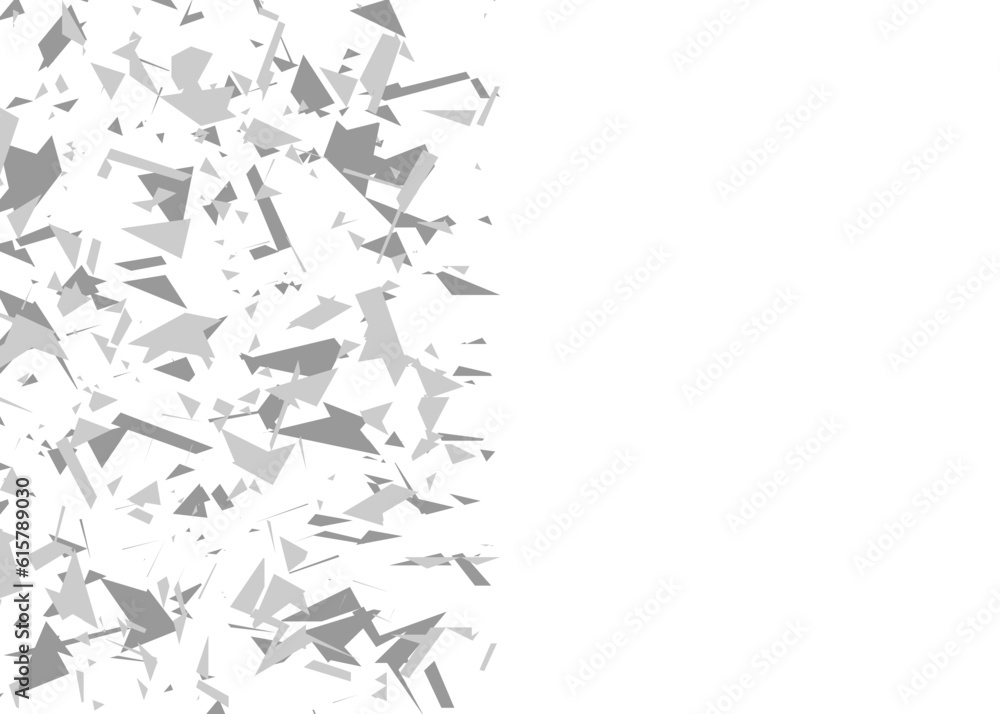 Poster abstract background with seamless colorful broken glass pattern and with some copy space area