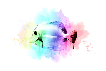 coloful fish image