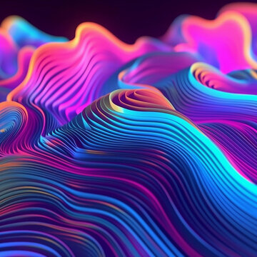 Psychic Waves visuals