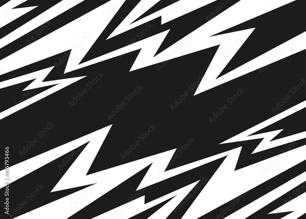 Poster abstract background with reflective lightning arrow pattern and with some copy space area