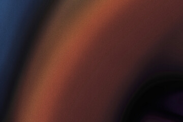 Digital noise gradient. Dark colors background with gradient and grain effect
