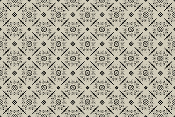 Seamless batik pattern,geometric tribal pattern,it resembles ethnic boho,aztec style,ikat style.luxury decorative fabric pattern for famous banners.designed for use fabric,curtain,carpet,Batik