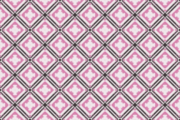 Seamless batik pattern,geometric tribal pattern,it resembles ethnic boho,aztec style,ikat style.luxury decorative fabric pattern for famous banners.designed for use fabric,curtain,carpet,Batik