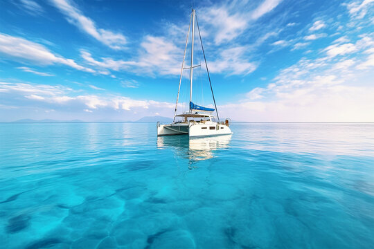 boat on the sea