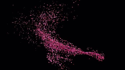 Flying rose petals animation petals flowers Rose petals fall