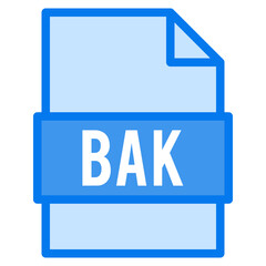 BAK file format extension icon