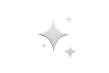 Obraz premium black and white stars