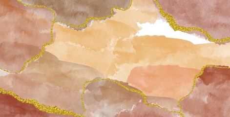 Fototapeta premium Background pink. Beautiful illustration Pink card soft loveandWatercolorpeperpink. Luxury copy space art design. Pastel colour vintage style.and beauty sweet nature soft light minimalist natural.