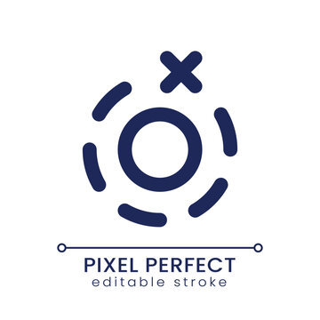 Remove breathe animation pixel perfect linear ui icon. Video effects editor. Footage setting. Turn off. GUI, UX design. Outline isolated user interface element for app and web. Editable stroke