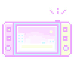 ピクセルアートなゲーム機アイコン♪PNG