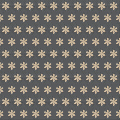 Flower pattern in stone-brick tones for background work