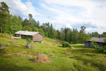 Abandoned traditional farm in Norway