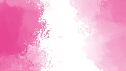 Obraz premium Abstract pink watercolor background.Hand painted watercolor. vector