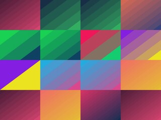 Fototapeta premium Noisy Gradient background, abstract color, geometry, grainy gradient background, noise texture, colorful