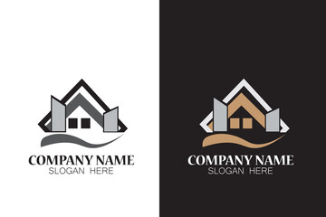 Colorful and black Logo Design Elements