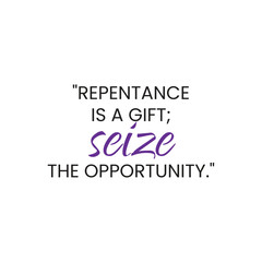 Islamic Motivation Quote with a smooth black background