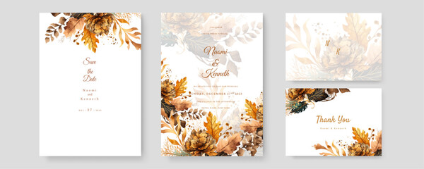 colorful colourful floral flower vector elegant hand drawing wedding invitation floral design watercolor