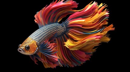 Fototapeta premium fish in aquarium