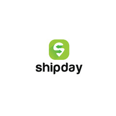 modern and simple s letter based pin shape logo.