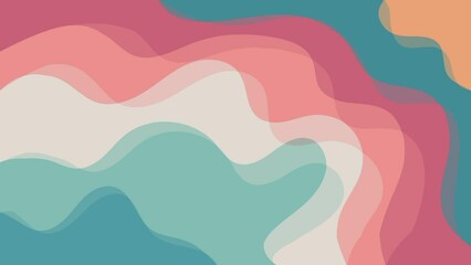 abstract colorful video animation. Seamless looping motion video background