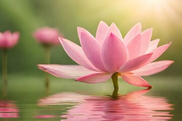 pink lotus flower