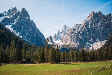 fantastic view on val viscalina in trentino