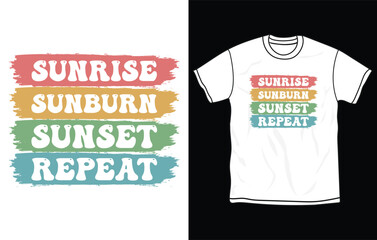 Summer T-shirt Design, quotes, paradise shirt, Typography tshirt vector Graphic, Fully editable and printable vector template.
